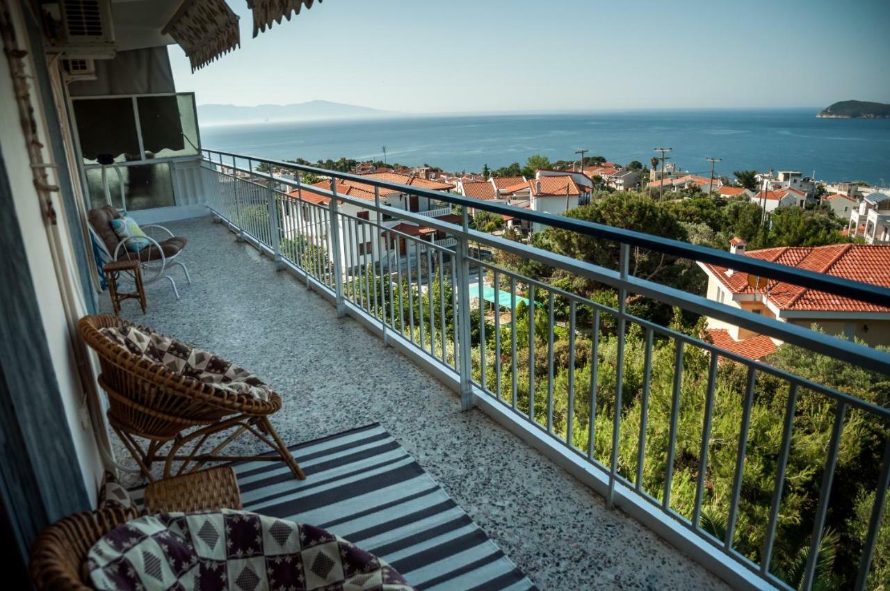 Paradise View Apartment Palaiontsiflikion Exterior foto